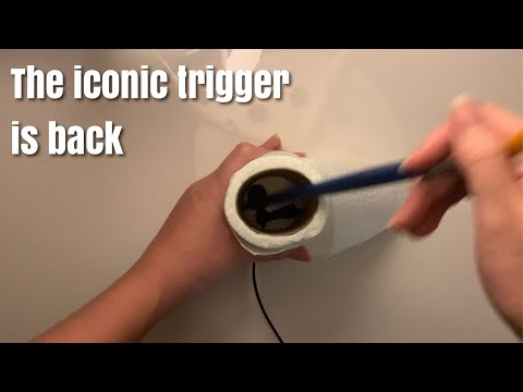ASMR FAST AND AGGRESSIVE BRAIN SCRATCHING W/ MINI MIC ( toilet roll scratching - no talking )