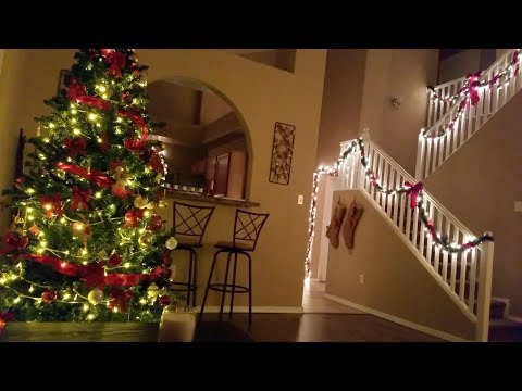 ASMR | Christmas Indoor Home Tour | Whispered