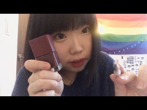 Doing your nails asmr (real camera touching)