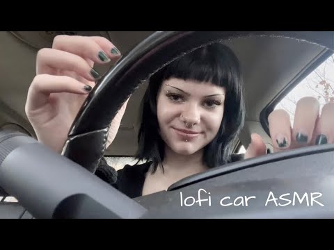 ASMR | Lofi Steering Wheel Tapping & Scratching 🚙