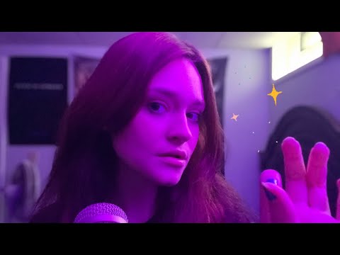 ASMR Pinching and Flicking Your Negative Energy away (Mouth Sounds, Hand movements)