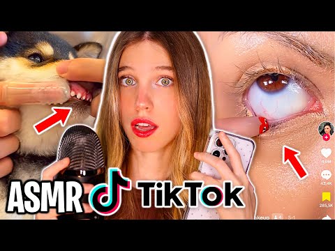 ASMR REACCIONANDO AL ASMR EN TIKTOK (ASMRTIST REACCIONA) #10