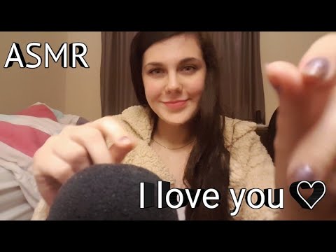 ASMR || Up Close Personal Attention | Face Touching, Stress Pulling, a little bit of tapping! ||