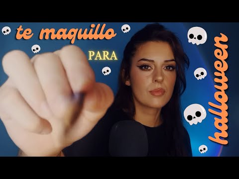 roleplay TE MAQUILLO de calavera | RP w/ layered sounds | ASMR Español