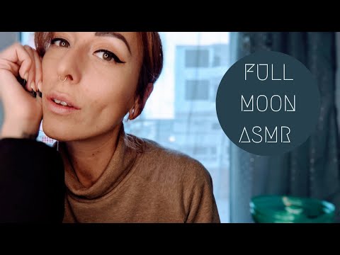 ASMR Full Moon Meditation for Release | Lunar Eclipse Transformation | Letting Go 🌕