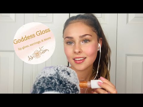 Asmr ~ Reviewing Goddess gloss magic￼! 💄💓