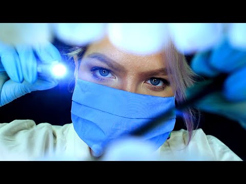 ASMR Sweet but psycho Dentist roleplay, medical personal attention soft spoken