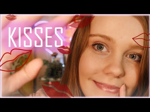 Loads Of KISSES Close-up & In Your Ears (Personal Attention & Positive affirmation ASMR)