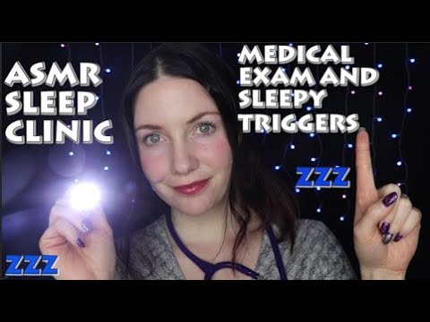 [ASMR] 2 HOUR Sleep Clinic Roleplay - Medical Exam and Triggers