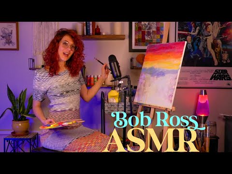 2.5 Hours of Painting the Sunset and Mountains ASMR 🎨