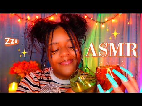 ASMR✨Old School Tapping, Whispers & Relaxing Sounds for Tingles & SLEEP 😴🧡✨