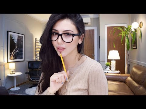 ASMR Therapist Session To Relax [RolePlay] -personal questions