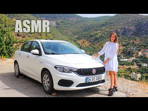 ASMR CAR Tapping TRIGGERS Fiat Tipo | АСМР в МАШИНЕ ТРИГГЕРЫ Турция