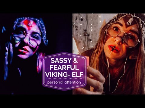 ASMR - 🧝🏼‍♀️Fearful But Loving Viking Elf 🧚🏼‍♀️Takes Care Of Your Wounds {Deutsch/GERMAN spoken}