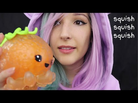 ASMR - SQUISHY THINGS ~ Sticky, Squishy and Goopy Sounds! ~