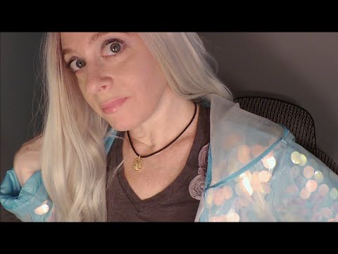 ASMR Annoying Gum Chewing Woman In Crinkle Coat Sits Next To You On The Train | Whispered Role Play