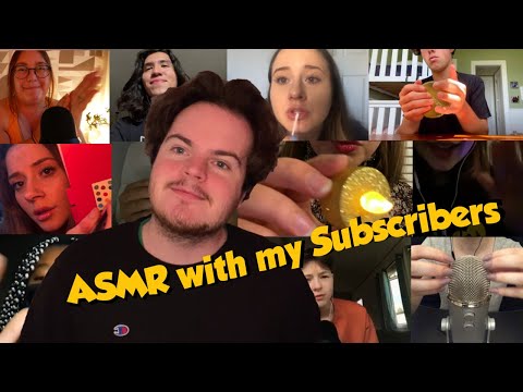 ASMR with my Subscribers