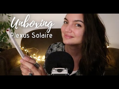 ASMR Unboxing * Spiritual Box 😊 Chakra Plexus Solaire Manipura