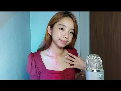 ASMR body triggers w/ fabric scratching and mic kissing ❤