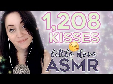 ASMR 💕 1,208 Kisses! [Kissing Sounds]