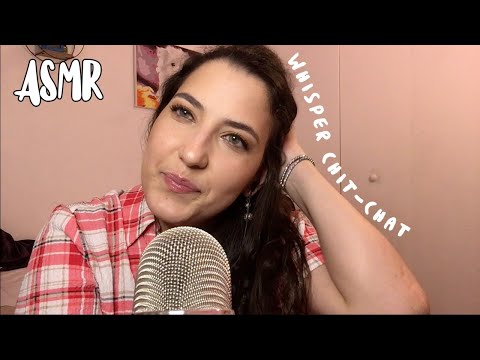 ASMR • Whisper Chit-Chat Ramble | What's New