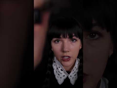 Wednesday Addams counts your freckles #asmr