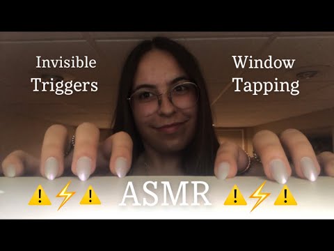 Invisible Triggers & Fast Window Tapping & Scratching ASMR (lofi)