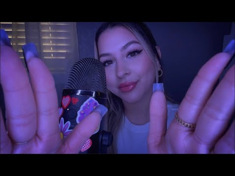 ASMR whispering your favorite trigger words with personal attention 💤
