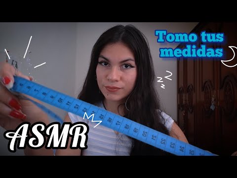 ASMR | Tomando tus Medidas 🎀 | roleplay español