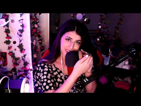 ASMR Inaudible Whisper / Mouth Sounds With Soft Tapping\ Yeti Mic Scratching
