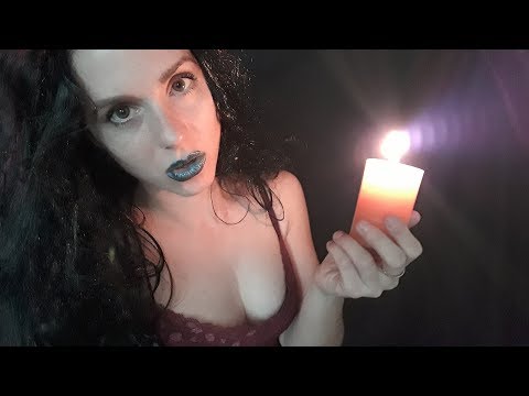 ASMR - Witch will make you sleep (in a weird way) - Role Play -whispering - hand movements
