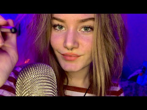 ASMR kisses, tktk + COUNTING your freckles w/ tongue clicking (breathy whispers, personal attention)