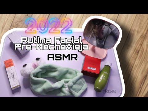 ASMR- Rutina Facial Pre-Nochevieja/ Navidad con Nadira 🎄