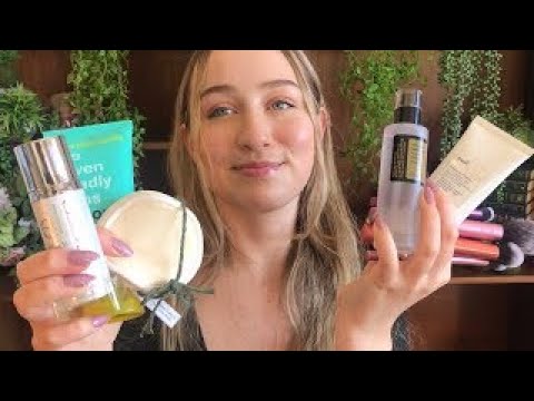 ASMR :) Birthday Beauty Haul (Skincare & Makeup Unboxing) (repost)