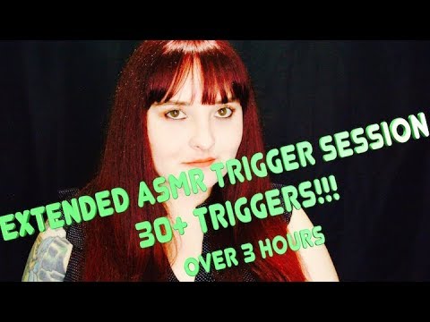 ✨ Extended ASMR Trigger Session ✨ 30+ TRIGGERS! OVER 3 HOURS!