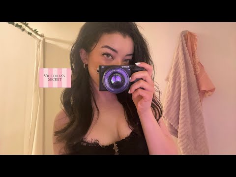 ASMR | Victoria Secret Angel Takes Your Photos !