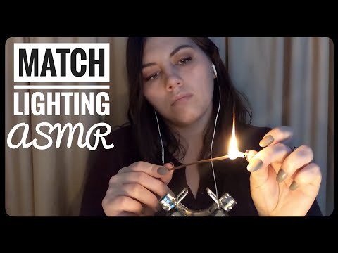 Match Lighting ASMR (Light and Smoke Visuals)