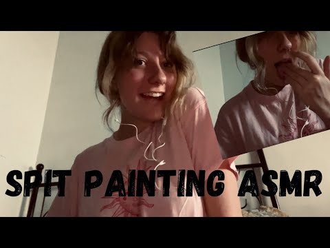 ASMR Spit Painting Your Makeup