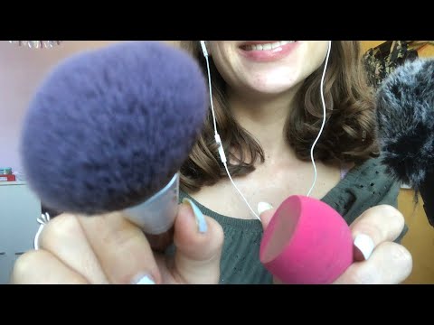 ASMR - FAST AND AGGRESSIVE DOING YOUR MAKEUP (Personal Attention)