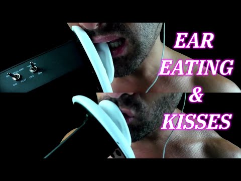 ASMR Ear Eating & Ear Kisses