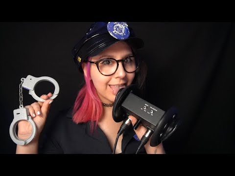 ASMR Officer Uwo pulls you over and licks your WHAT?! 😳