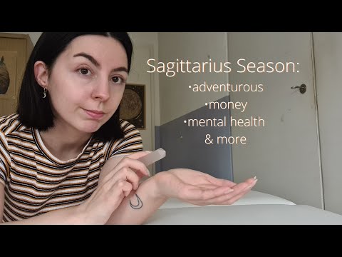 ASMR Reiki for Sagittarius Season ｜Zodiac Energy, Energy work/healing, Crystal healing, soft spoken