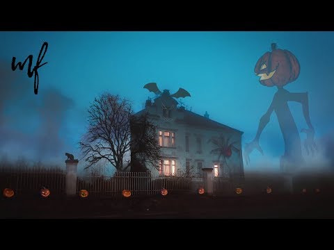 Halloween House and the Tall Pumpkin Man ASMR Ambience