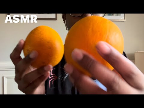 ASMR orange peeling