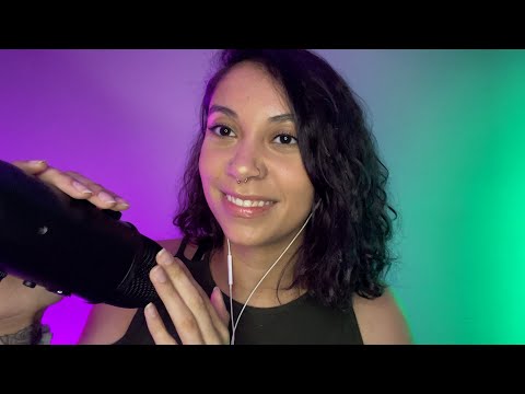 ASMR Microphone Attention, Hand Movements, & Soft Whisper Rambles