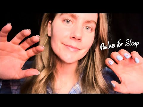 Christian ASMR | Hand Movements & Whispering Psalms Over You For Peaceful Sleep