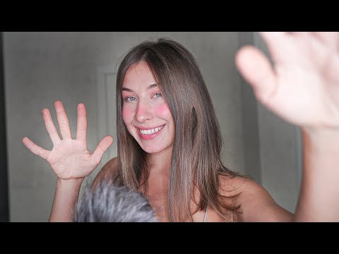ASMR | Mouth Sounds  Visuals, Hand Sounds, Inaudible Whispers, Mic Triggers