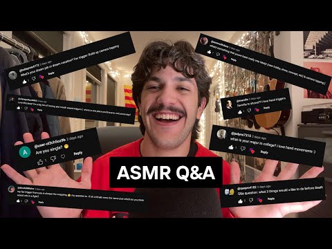 ASMR Q&A with Your Favorite Triggers! (Hand Sounds, Snapping, Hand Movements, & More)