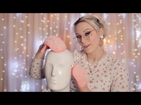 (ASMR) Massaging Your Face CLEAN✨So You Can SLEEP WELL ASAP ~ asmr with background music ~