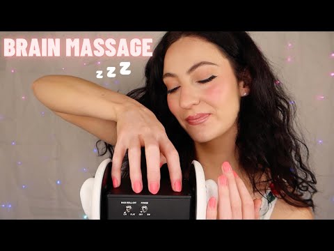 ASMR Brain Massage - 3dio Mic Scratching - For The Tingliest Most Relaxing Tingles